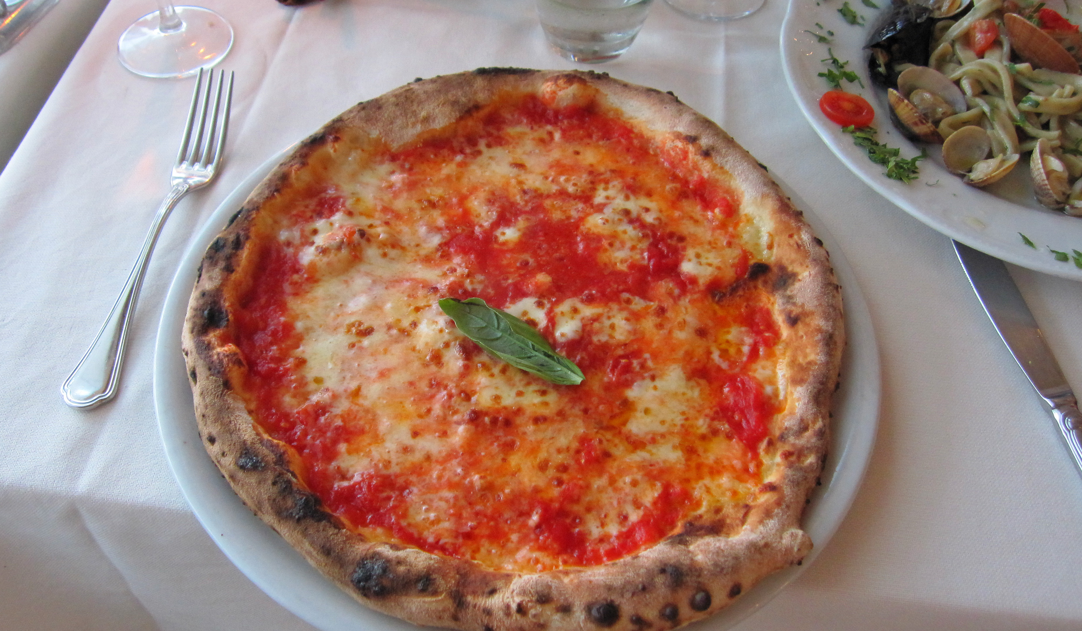 Thin Crust Pizza In Italy